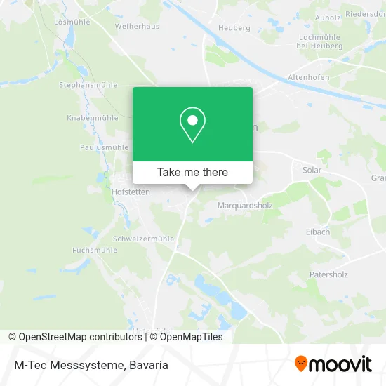 M-Tec Messsysteme map
