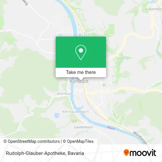 Rudolph-Glauber-Apotheke map