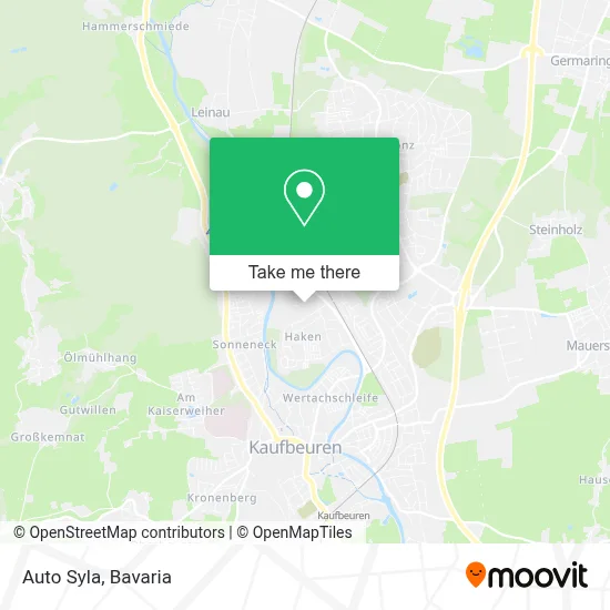 Auto Syla map