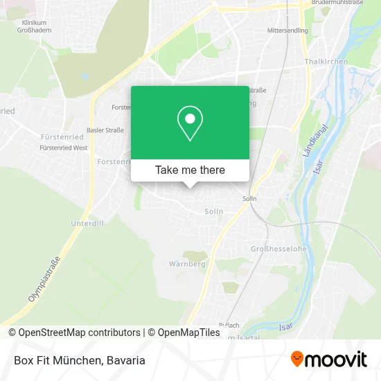 Box Fit München map
