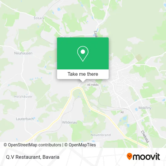 Q.V Restaurant map