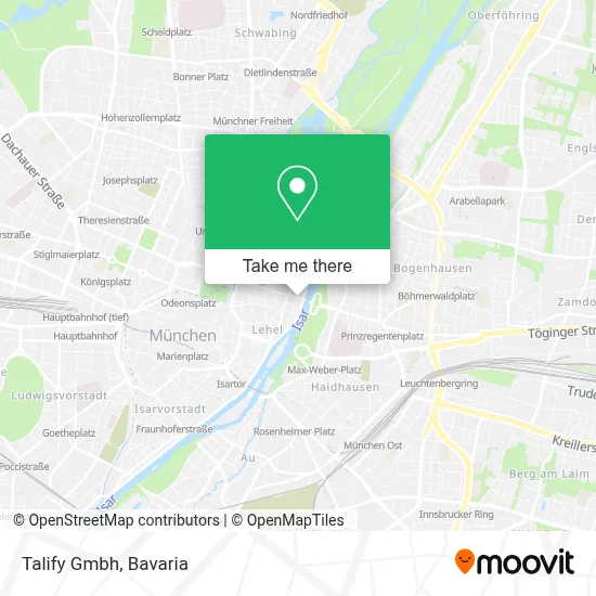 Talify Gmbh map