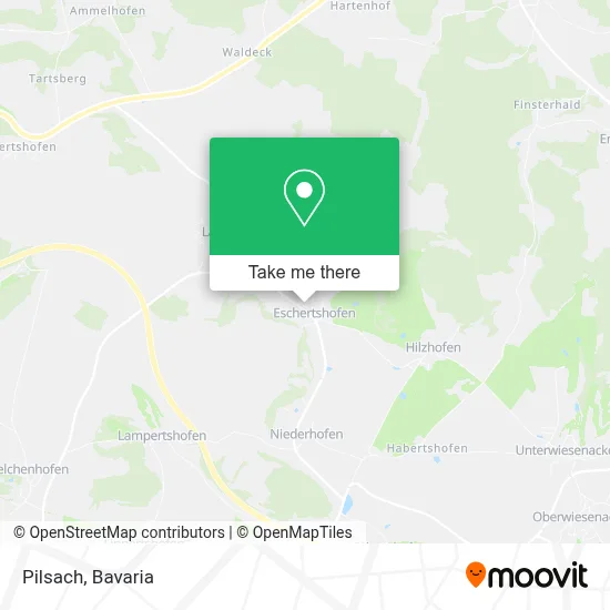 Pilsach map