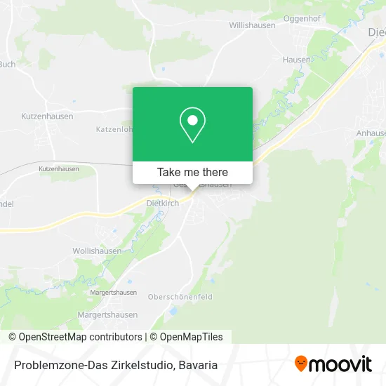 Problemzone-Das Zirkelstudio map