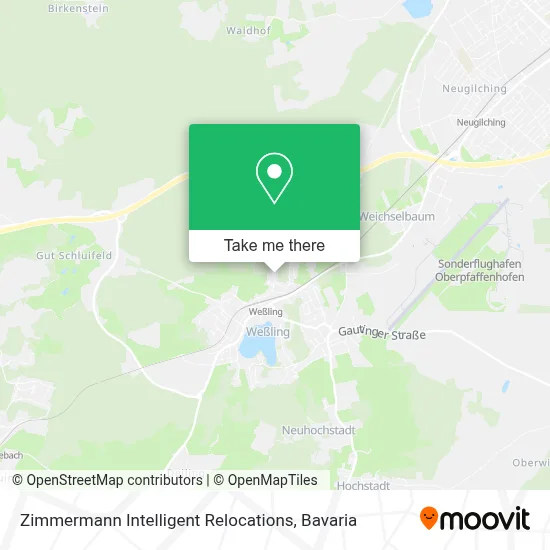 Zimmermann Intelligent Relocations map