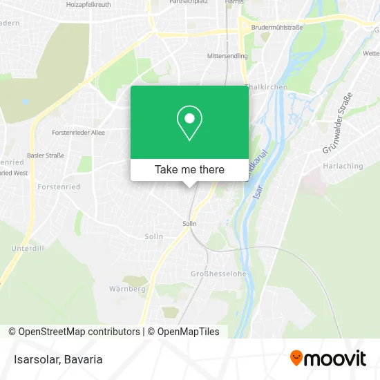 Isarsolar map
