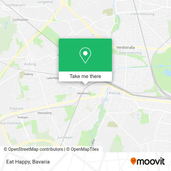 Eat Happy map
