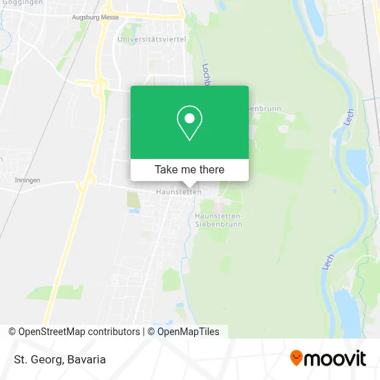 St. Georg map