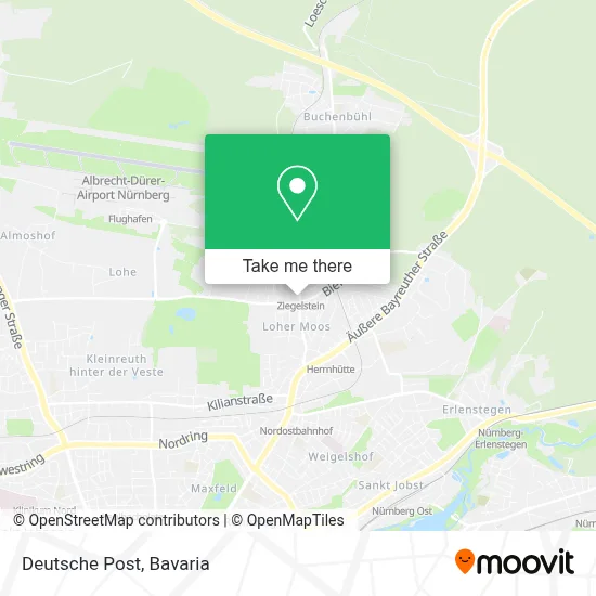 Deutsche Post map