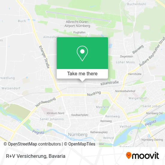 R+V Versicherung map