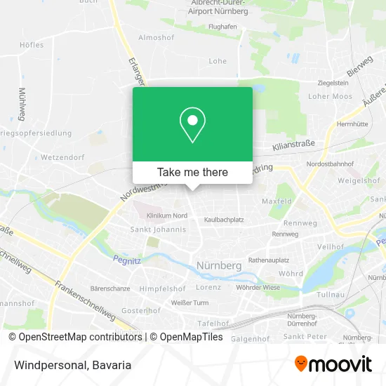 Windpersonal map