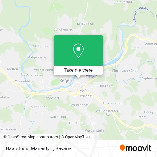 Haarstudio Mariastyle map