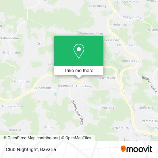 Club Nightlight map