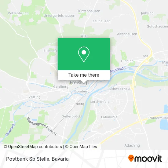 Postbank Sb Stelle map
