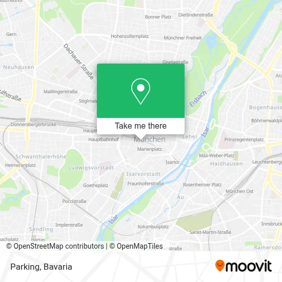 Parking map