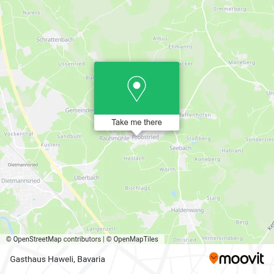 Gasthaus Haweli map