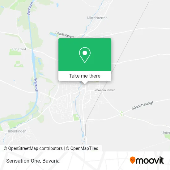 Sensation One map