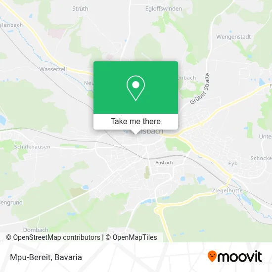 Mpu-Bereit map