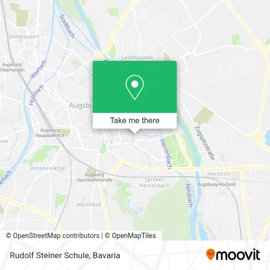 Rudolf Steiner Schule map