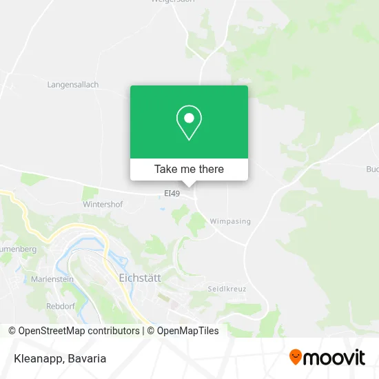 Kleanapp map