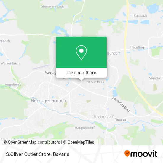 S.Oliver Outlet Store map