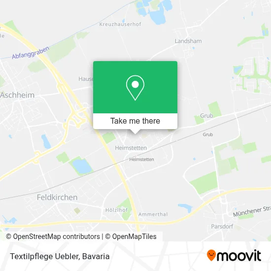 Textilpflege Uebler map