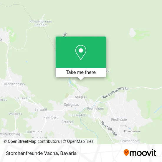 Storchenfreunde Vacha map