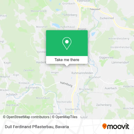 Dull Ferdinand Pflasterbau map