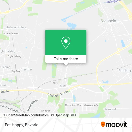 Eat Happy map