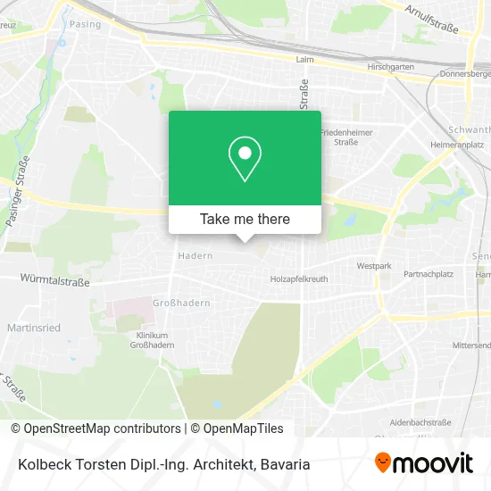 Kolbeck Torsten Dipl.-Ing. Architekt map
