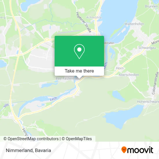 Nimmerland map