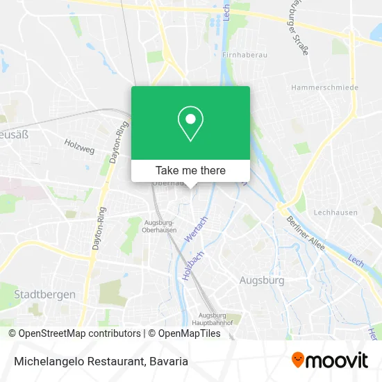 Ristorante Michelangelo map