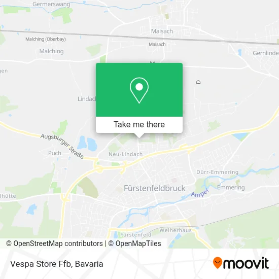 Vespa Store Ffb map