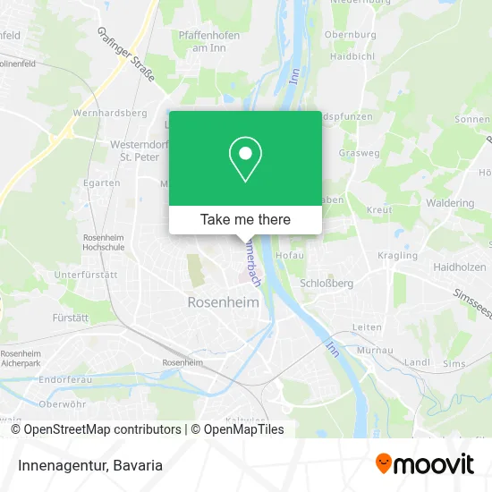 Innenagentur map