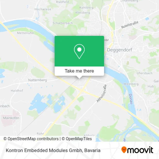 Kontron Embedded Modules Gmbh map