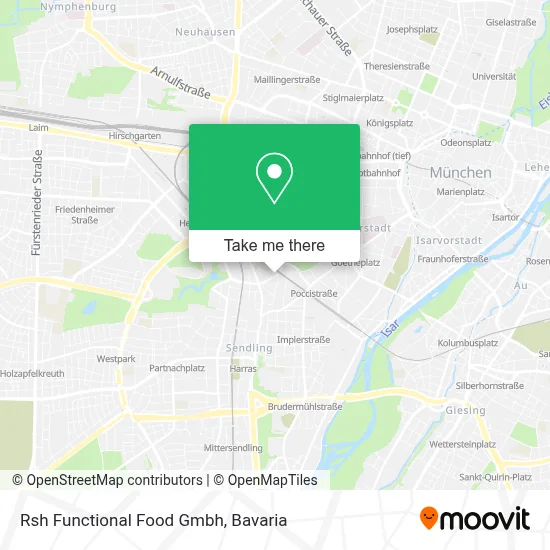 Rsh Functional Food Gmbh map