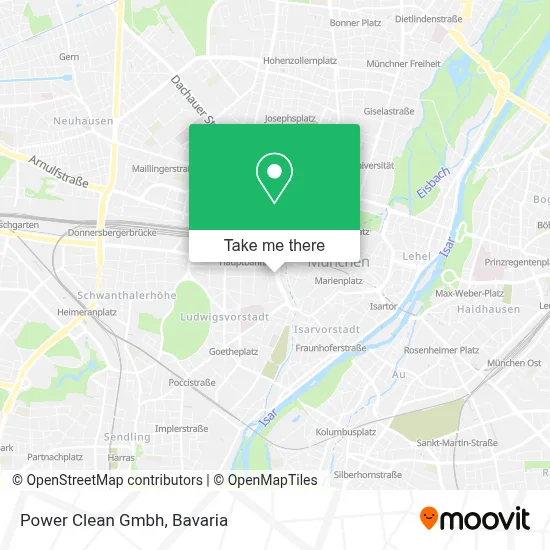 Power Clean Gmbh map