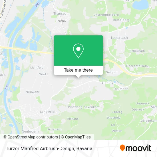 Turzer Manfred Airbrush-Design map