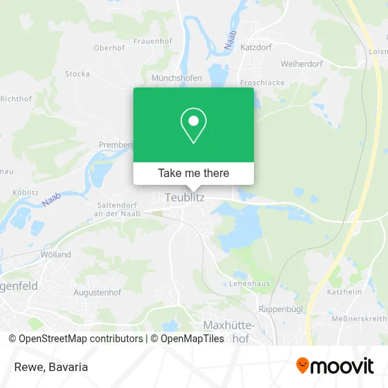 Rewe map