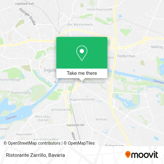 Ristorante Zarrillo map