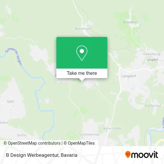 B Design Werbeagentur map
