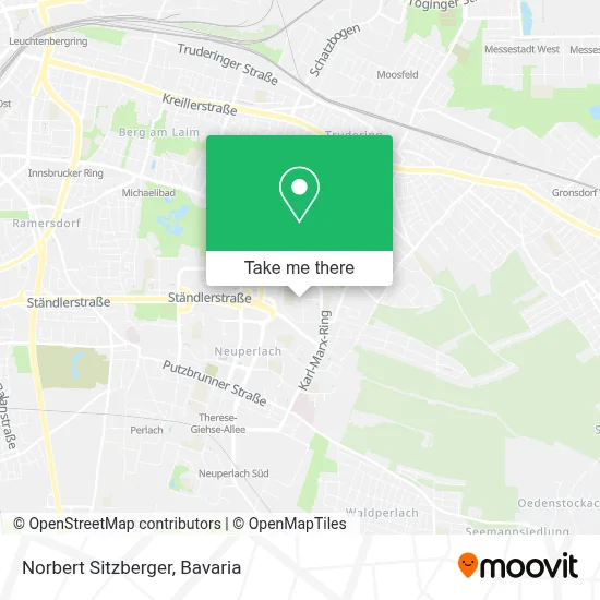 Norbert Sitzberger map