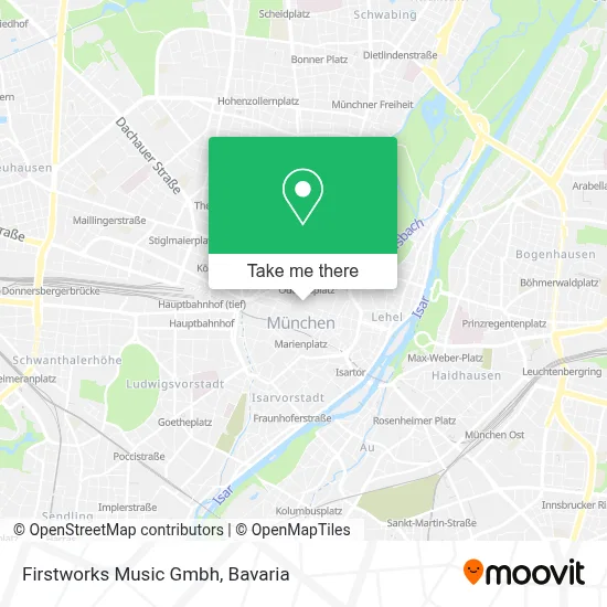 Firstworks Music Gmbh map