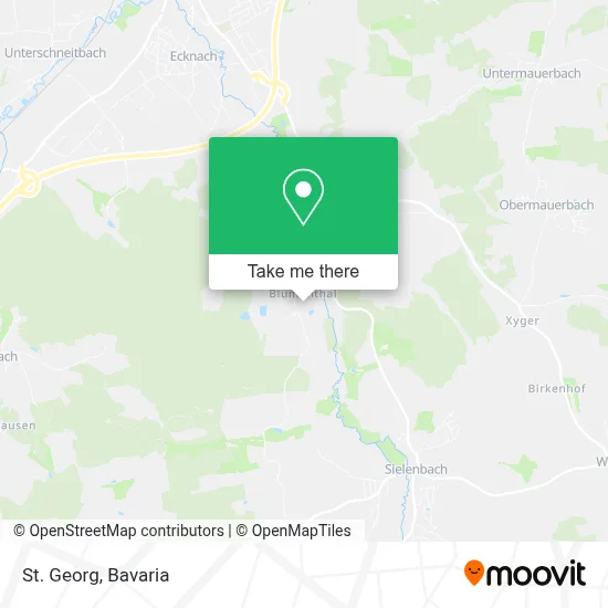St. Georg map