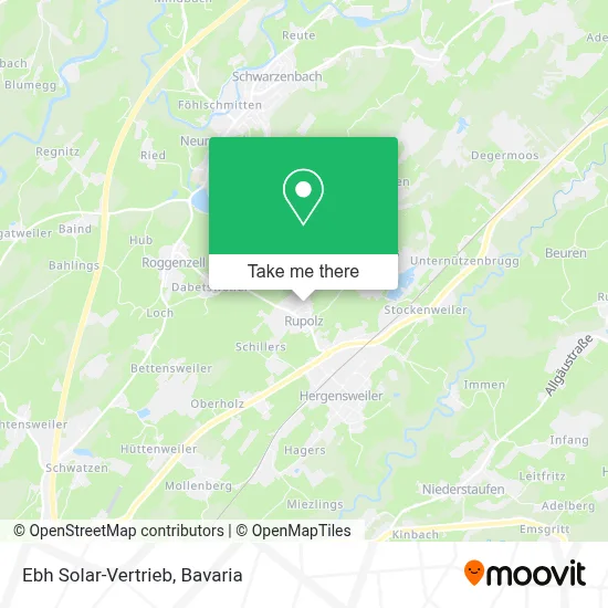 Ebh Solar-Vertrieb map