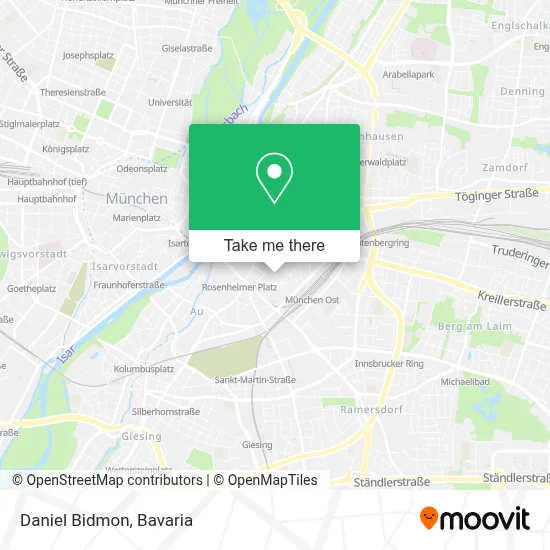 Daniel Bidmon map