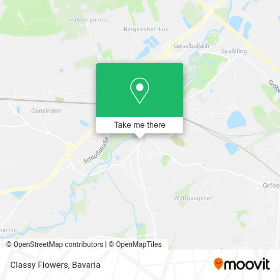 Classy Flowers map