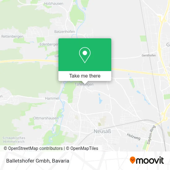 Balletshofer Gmbh map
