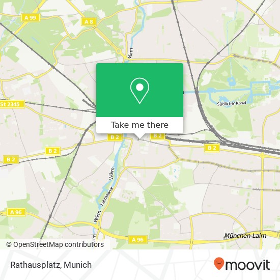 Rathausplatz map