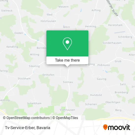 Tv-Service-Erber map